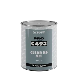 Матов Лак за Автомобили C493 Matt Clear HS 1L HB BODY