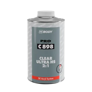 Лак за Коли C898 Clear Ultra HS 1L HB Body 2:1 Професионален