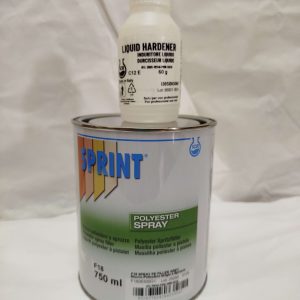 Шприц Кит Полиестерен F18 Spray 750ml Sprint Професионален